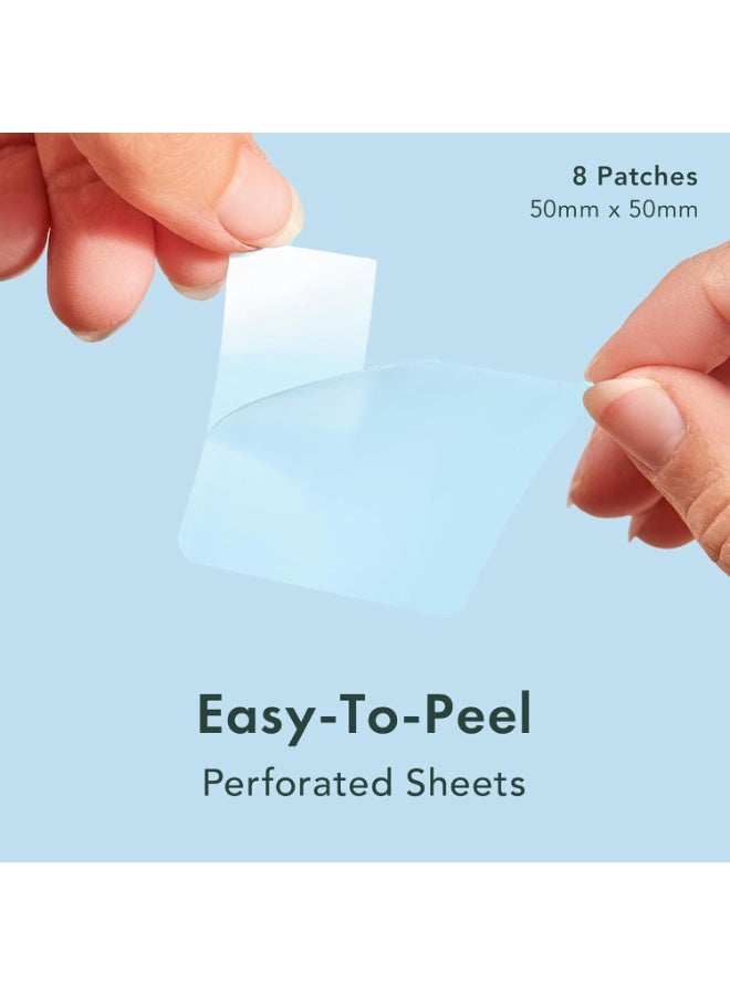 Rael Pimple Patches, Miracle XL Spot Control Cover - Extra Large Size for Back and Body, Korean Skincare, Hydrocolloid Acne Spot Treatment Patch, Vegan & Cruelty Free (8 Count) - Image 2